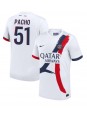 Paris Saint-Germain Willian Pacho #51 Replika Borta Kläder 2024-25 Kortärmad